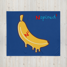 Load image into Gallery viewer, Nspired1 N1 Banana Throw Blanket
