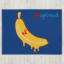 Load image into Gallery viewer, Nspired1 N1 Banana Throw Blanket