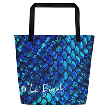 Load image into Gallery viewer, Catch-A-Dream Beach Bag Fish Scales