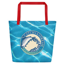 Load image into Gallery viewer, Catch-A-Dream Beach Bag Reflections Palm (Light)