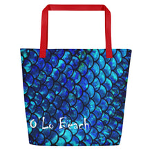 Load image into Gallery viewer, Catch-A-Dream Beach Bag Fish Scales