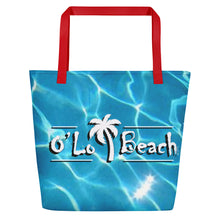 Load image into Gallery viewer, Catch-A-Dream Beach Bag Reflections Palm (Light)
