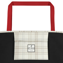 Load image into Gallery viewer, Beach Bag O'Lo Tan Plaid