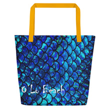Load image into Gallery viewer, Catch-A-Dream Beach Bag Fish Scales