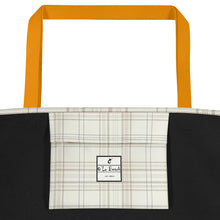 Load image into Gallery viewer, Beach Bag O'Lo Tan Plaid