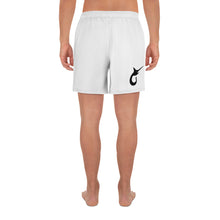 Load image into Gallery viewer, Men's Athletic Long Shorts Lifeguard (White)