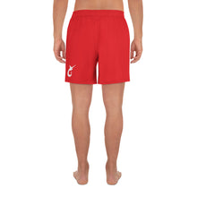 Load image into Gallery viewer, Men's Athletic Long Shorts Bones (Red)