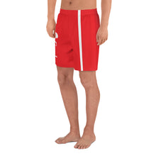 Load image into Gallery viewer, Men's Athletic Long Shorts Bones (Red)