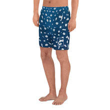 Load image into Gallery viewer, Men's Athletic Long Shorts Whale Shark