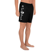 Load image into Gallery viewer, Men's Athletic Long Shorts Bones (Black)
