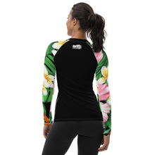Load image into Gallery viewer, Hawaiian Tides Women's Rash Guard