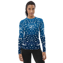 Load image into Gallery viewer, Divine Whale Shark Women's Rash Guard