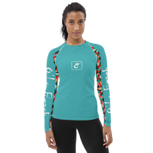 Load image into Gallery viewer, Tranquil Daydream Women's Rash Guard