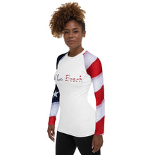 Load image into Gallery viewer, Merica Shore Women's Rash Guard