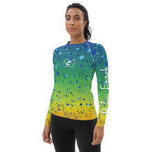Load image into Gallery viewer, Mahi Madness Women's Rash Guard