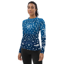 Load image into Gallery viewer, Divine Whale Shark Women's Rash Guard