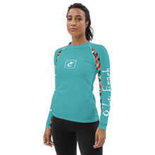 Load image into Gallery viewer, Tranquil Daydream Women's Rash Guard