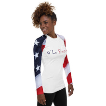 Load image into Gallery viewer, Merica Shore Women's Rash Guard