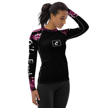 Load image into Gallery viewer, Paisley Punk Women's Rash Guard