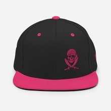 Load image into Gallery viewer, Flat Bill Snapback Hat Bare Bones