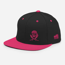 Load image into Gallery viewer, Flat Bill Snapback Hat Bare Bones