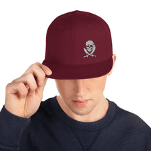 Load image into Gallery viewer, Flat Bill Snapback Hat Bare Bones