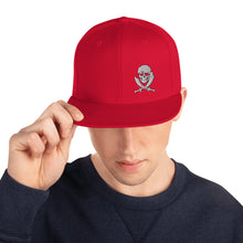 Load image into Gallery viewer, Flat Bill Snapback Hat Bare Bones