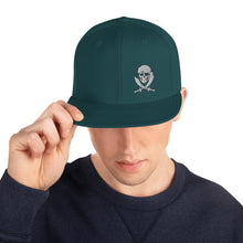 Load image into Gallery viewer, Flat Bill Snapback Hat Bare Bones