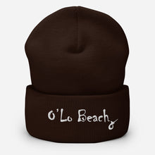 Load image into Gallery viewer, O'Lo Beach Cuffed Beanie (White)