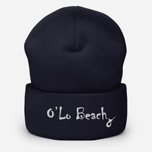 Load image into Gallery viewer, O'Lo Beach Cuffed Beanie (White)