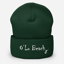 Load image into Gallery viewer, O'Lo Beach Cuffed Beanie (White)