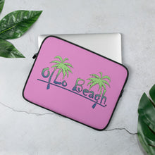 Load image into Gallery viewer, Laptop Sleeve 2 Palms (Lavender Rose)