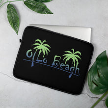 Load image into Gallery viewer, Laptop Sleeve 2 Palms (Black)