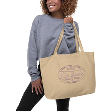 Load image into Gallery viewer, Large organic O'Lo Oval tote bag