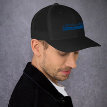Load image into Gallery viewer, Catch-A-Dream Trucker Cap (Blue Wordmark)