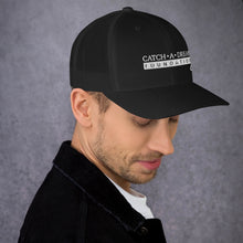 Load image into Gallery viewer, Catch-A-Dream Trucker Cap (White Wordmark)