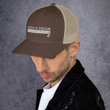 Load image into Gallery viewer, Catch-A-Dream Trucker Cap (White Wordmark)