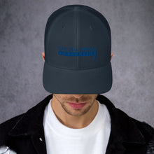 Load image into Gallery viewer, Catch-A-Dream Trucker Cap (Blue Wordmark)