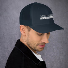 Load image into Gallery viewer, Catch-A-Dream Trucker Cap (White Wordmark)
