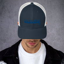 Load image into Gallery viewer, Catch-A-Dream Trucker Cap (Blue Wordmark)
