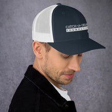 Load image into Gallery viewer, Catch-A-Dream Trucker Cap (White Wordmark)