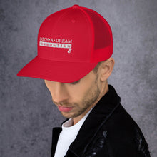 Load image into Gallery viewer, Catch-A-Dream Trucker Cap (White Wordmark)