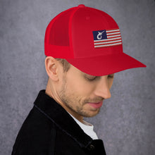 Load image into Gallery viewer, Trucker Cap O'Lo Merica