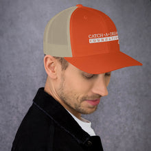 Load image into Gallery viewer, Catch-A-Dream Trucker Cap (White Wordmark)
