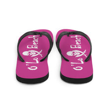 Load image into Gallery viewer, Pink Bones Flip-Flops