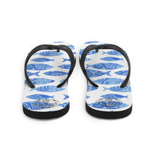 Load image into Gallery viewer, Here Fishy Fishy Flip-Flops