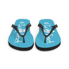 Load image into Gallery viewer, Blue Bones Flip-Flops Bones