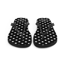 Load image into Gallery viewer, Seeing Spots Polka Dots Flip-Flops