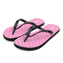 Load image into Gallery viewer, Polka Pink Flip-Flops