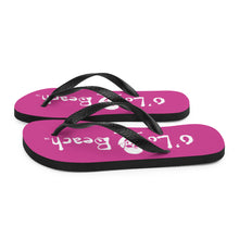 Load image into Gallery viewer, Pink Bones Flip-Flops